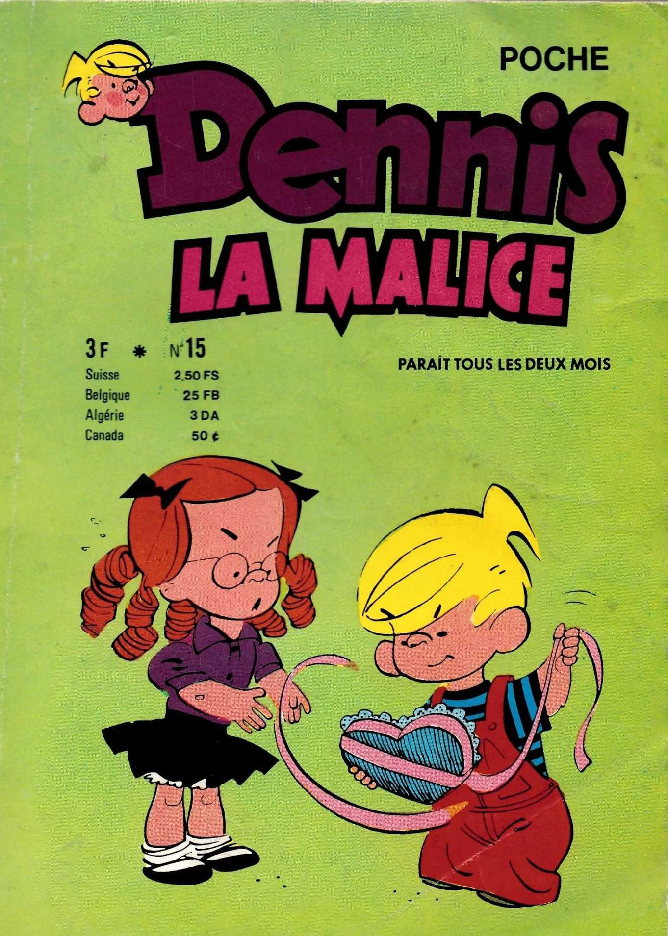 Scan de la Couverture Dennis La Malice Poche n 15